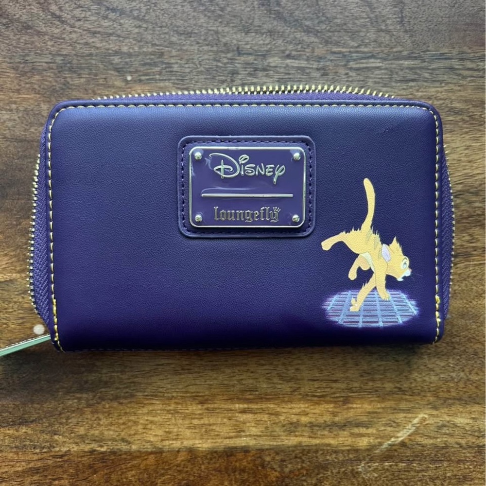 Loungefly Purple Disney Key & Card Holder